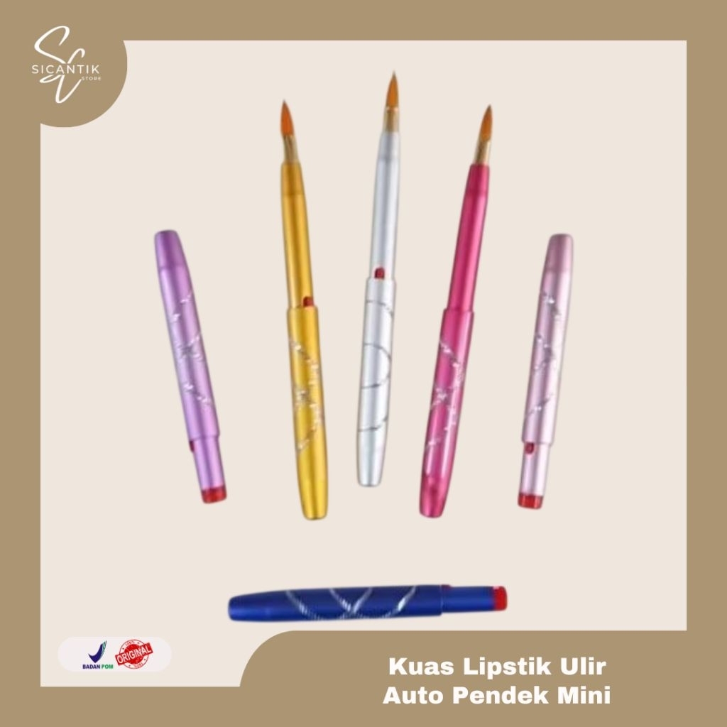 KUAS LIPSTIK BIBIR MINI 1 PCS | LIP BRUSH KECIL