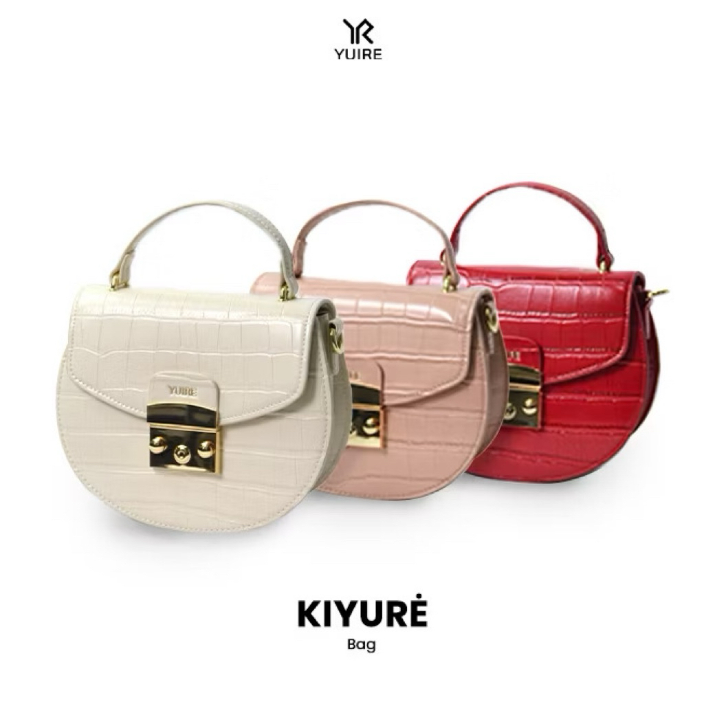 Yuire - Kiyure - Croco Top Handle Tas Selempang Wanita