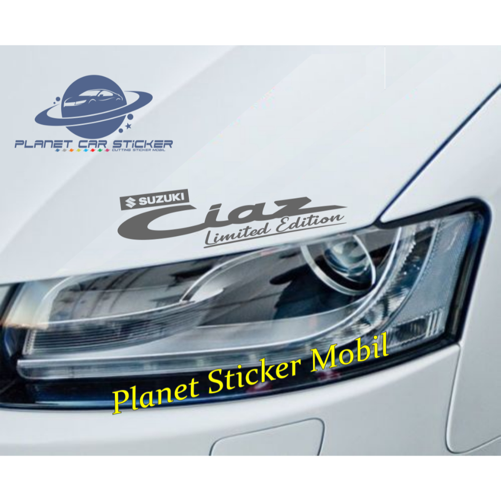 sticker stiker ciaz stiker kap mobil suzuki ciaz sedan old/new bisa stiker sticker suzuki ciaz limit