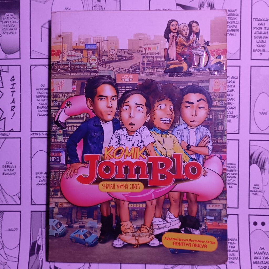 ORIGINAL PRE LOVED KOMIK | JOMBLO - SEBUAH KOMEDI CINTA Adaptasi Novel by Adhitya Mulya | Komik Loka