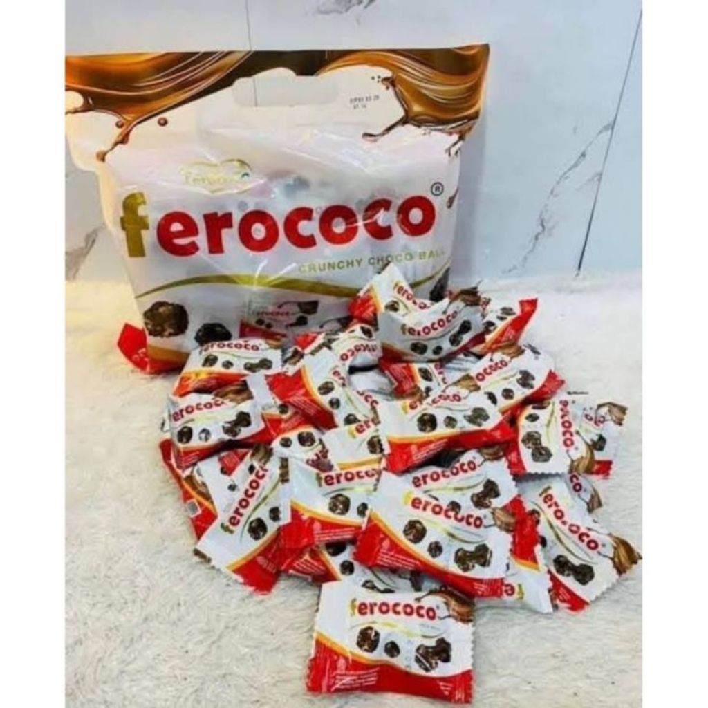

Ferococo crunchy choco ball isi 40 pcs