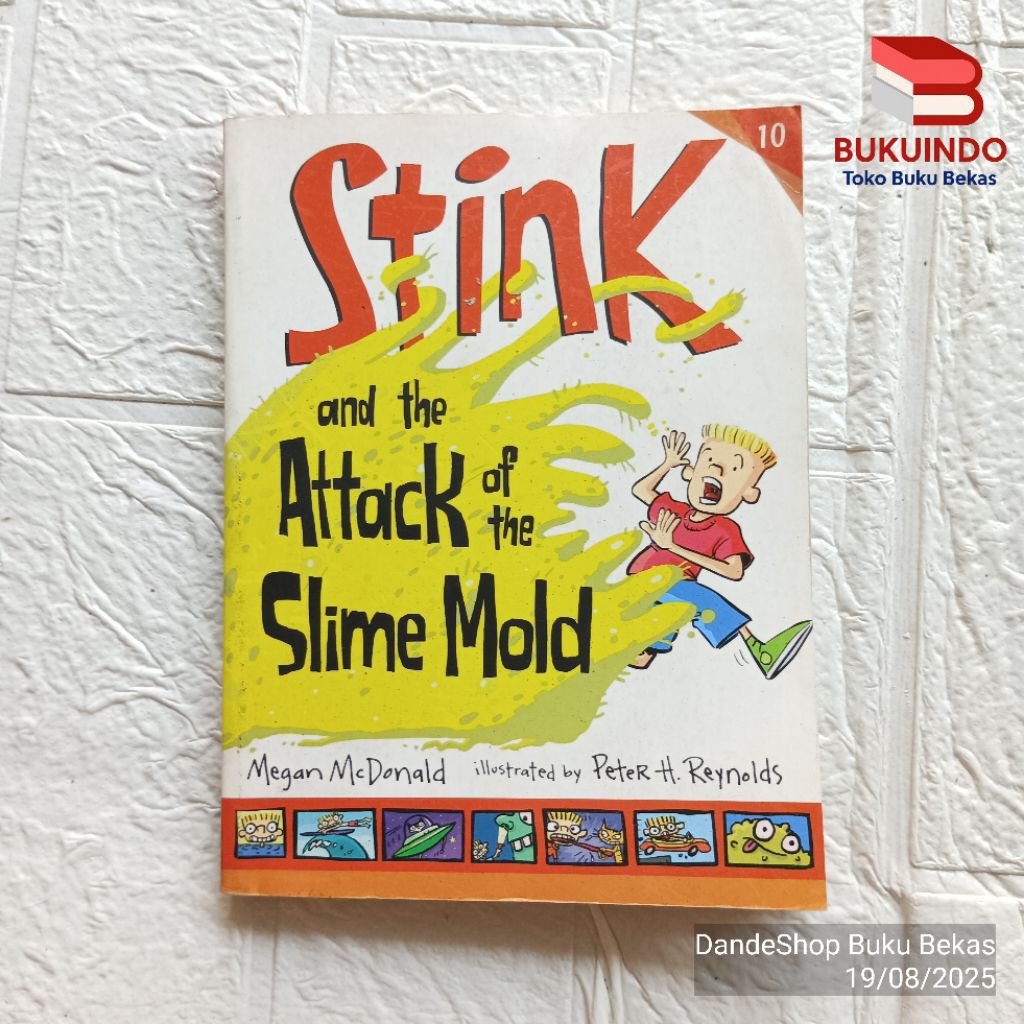 Stink and The Attack of the Slime Mold by Megan McDonald- Novel Anak Bekas Preloved BAHASA INGGRIS E