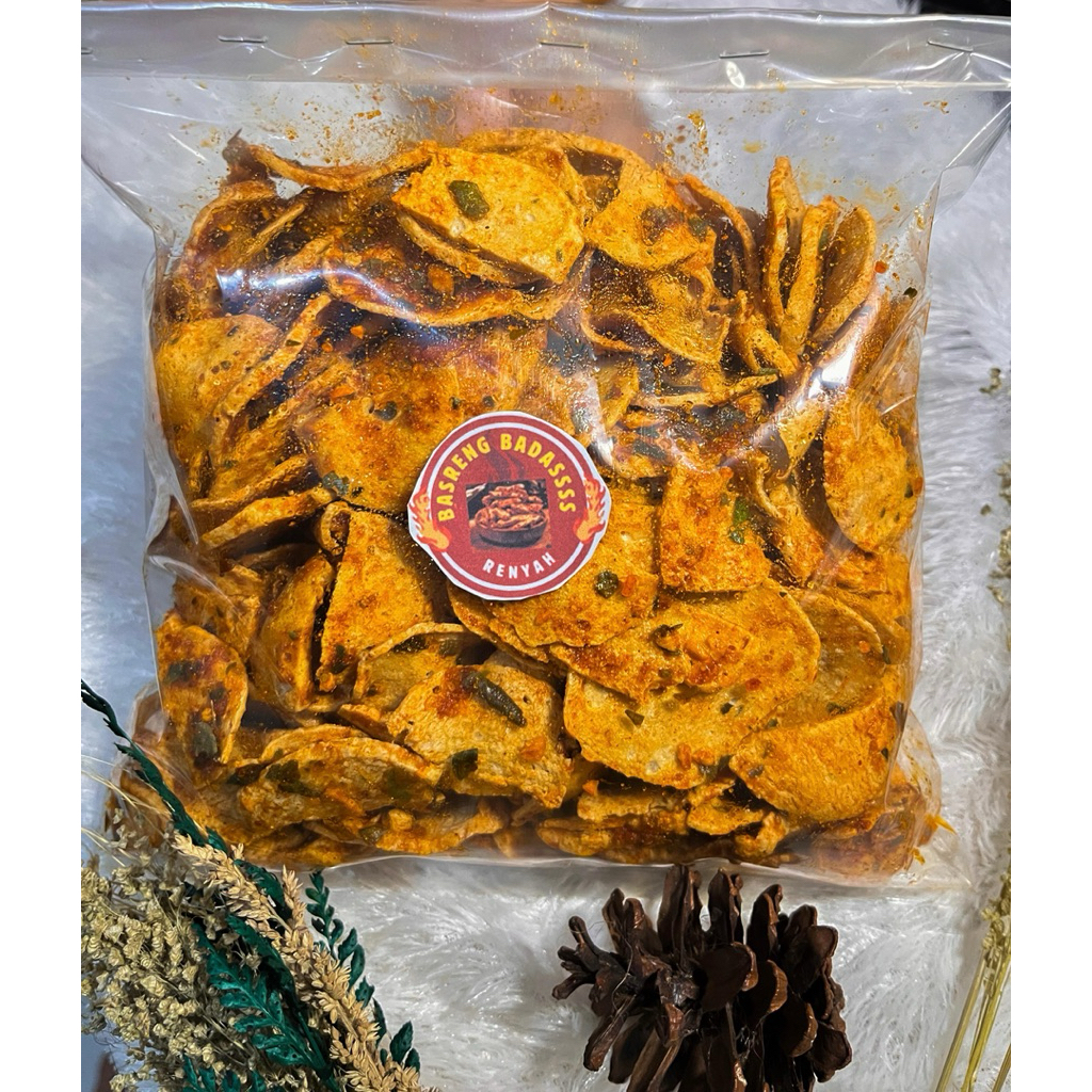 

Basreng pedas gurih homemade tanpa pengawet