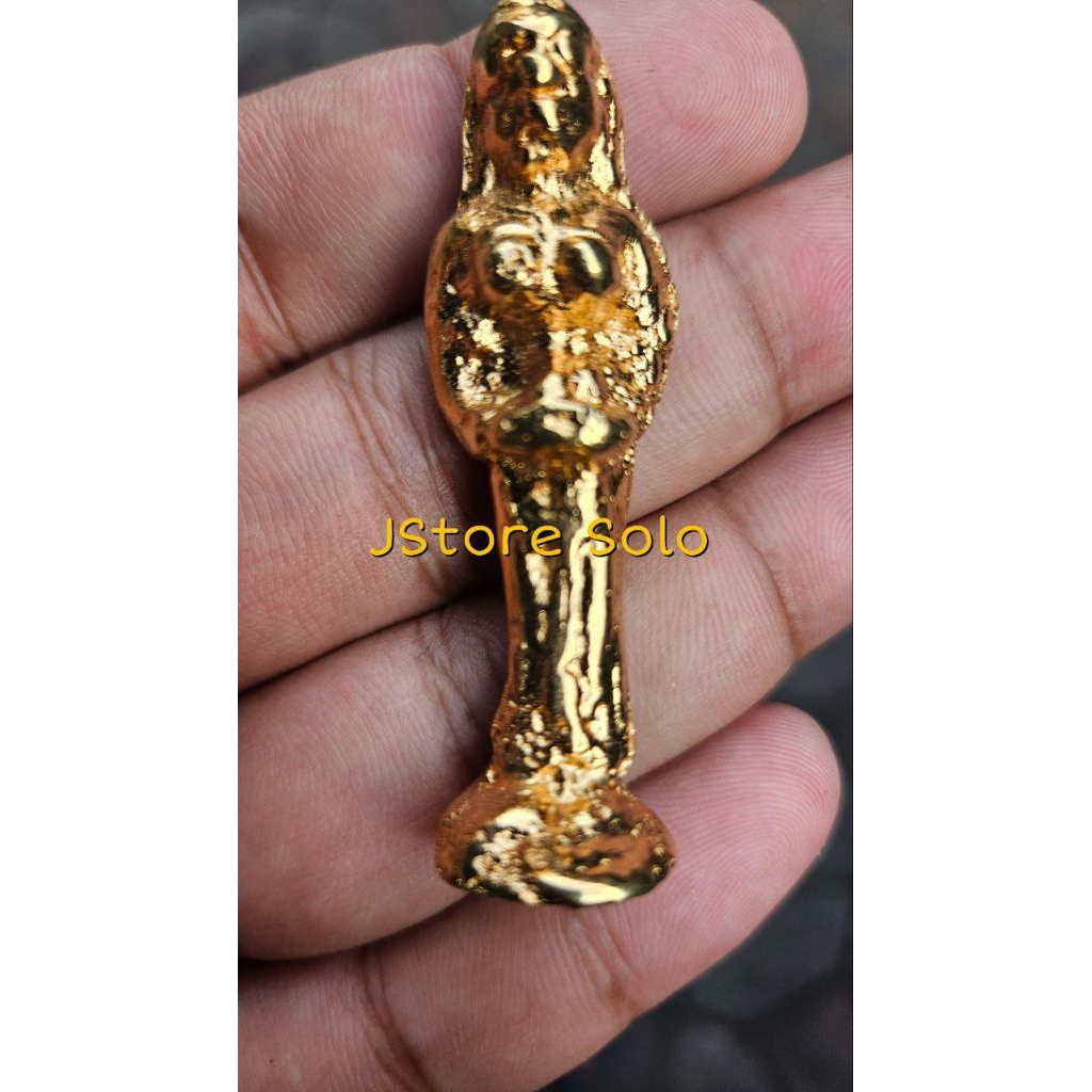 Patung Putri lapis sepuh emas asli