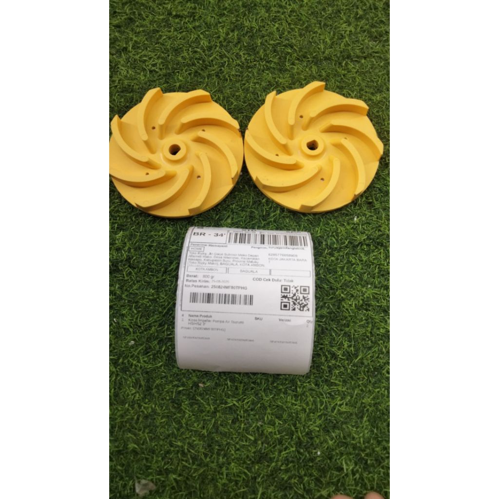Kipas Impeller Pompa Air / Kipas Pompa Air Celup Tsurumi HS/HSZ 3"
