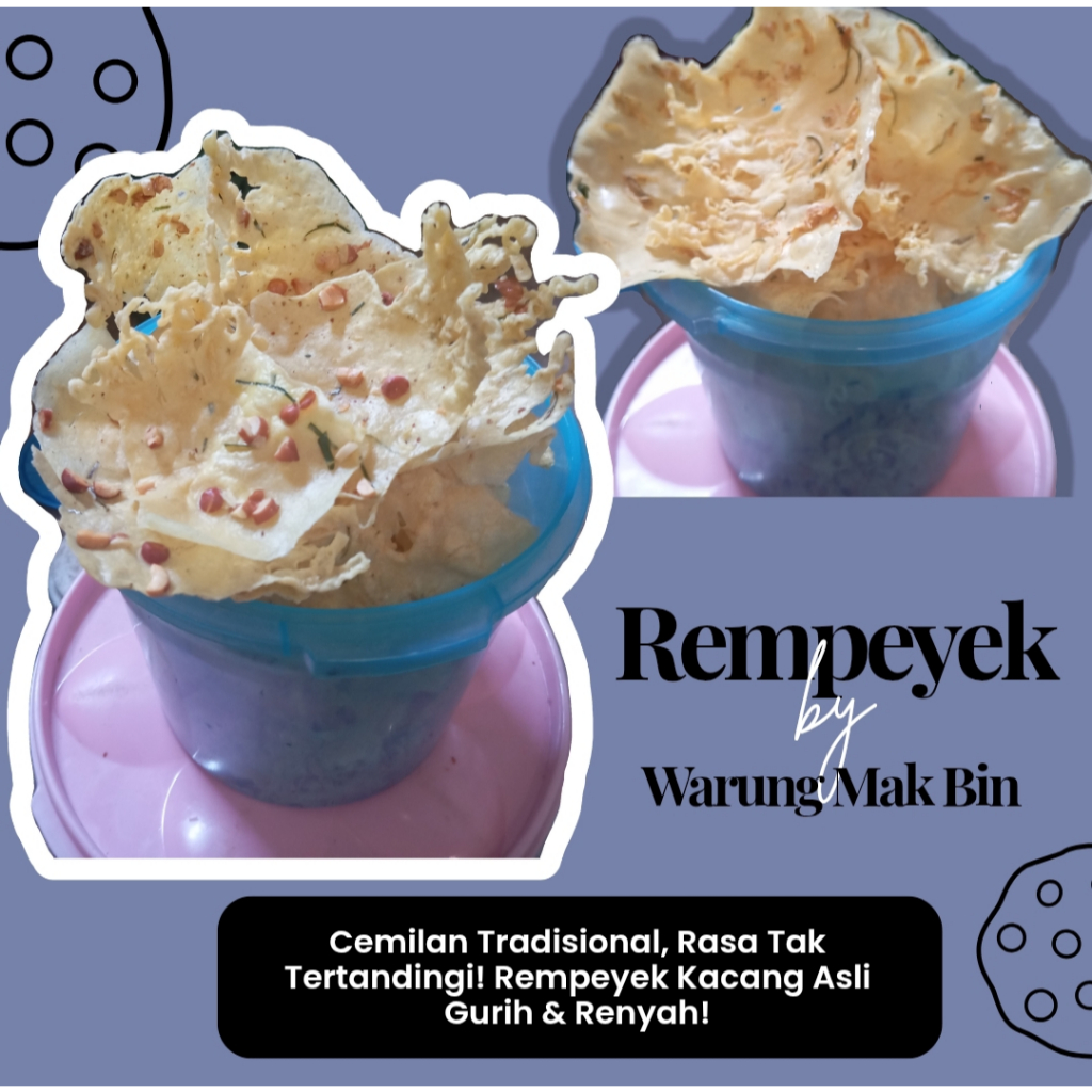 

Peyek Kriuk - Warung Mak Bin 5 Liter