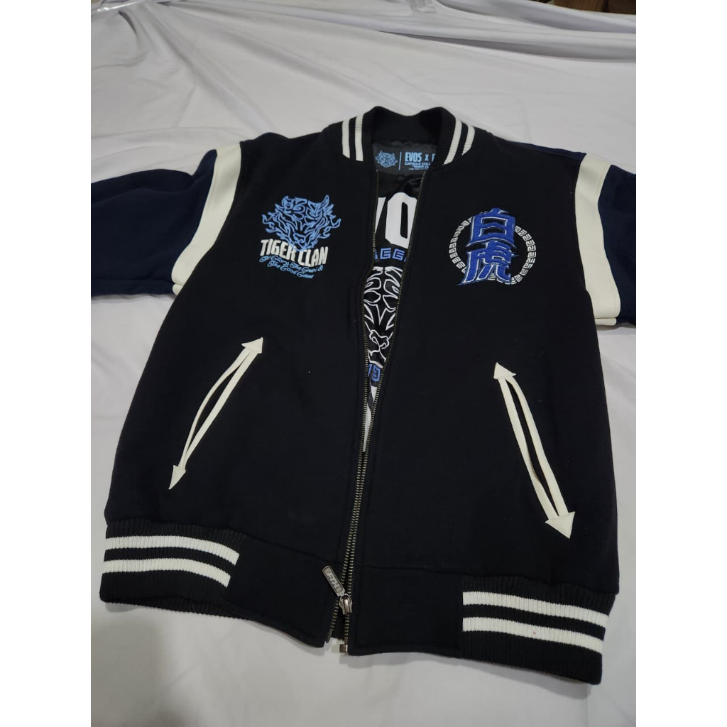 Varsity Jacket FTH X EVOS ESPORT “For The Honour Tiger Clan” - Faith Industries
