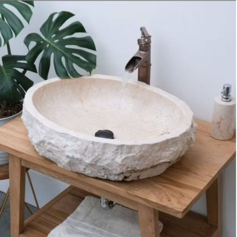 Wastafel Batu Marmer , Wastafel Natural