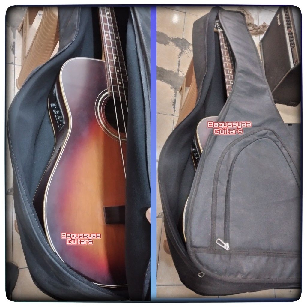 Tas Bass Akustik Gigbag Bass Akustik Tebal