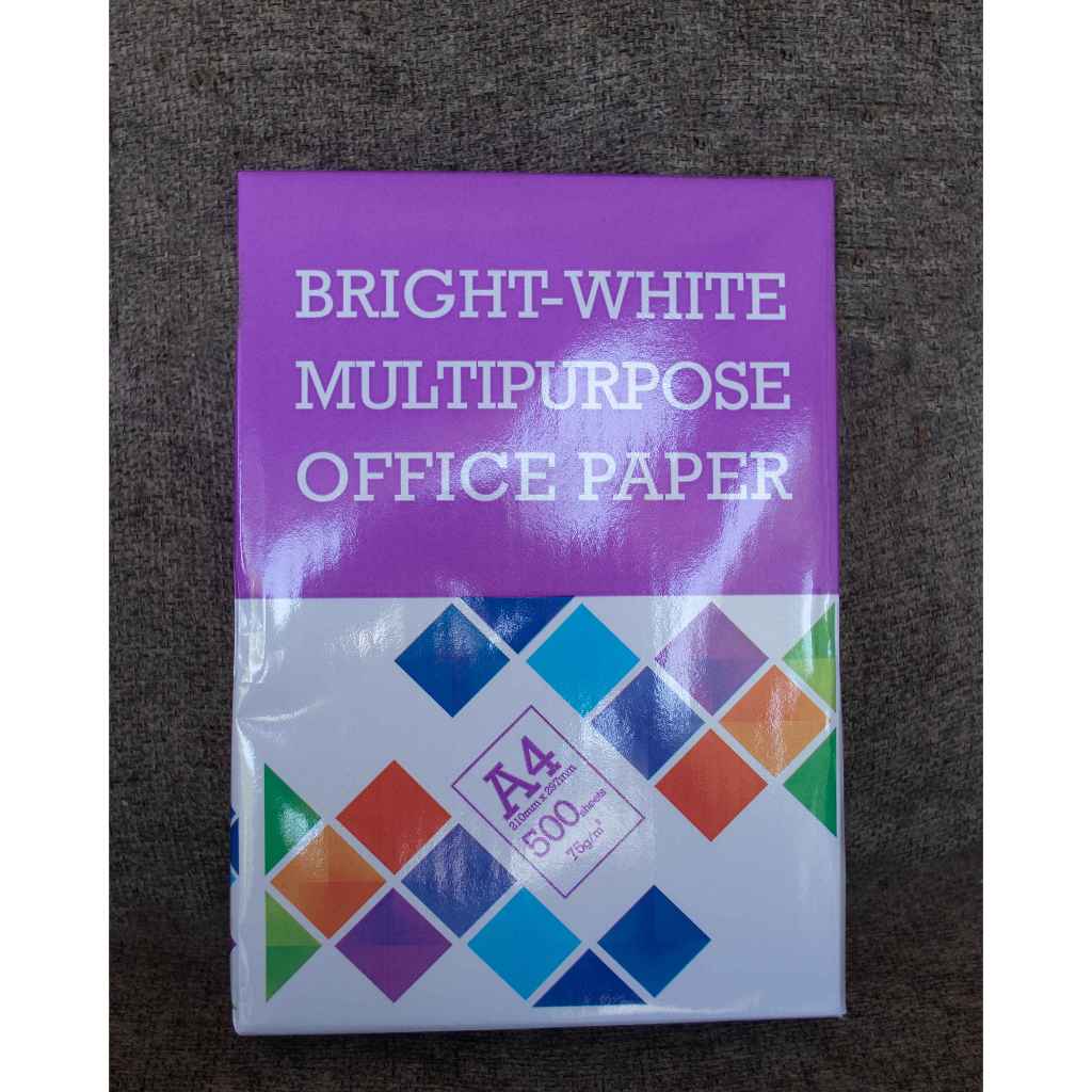 

A4 BMO 1 RIM 500L 75gsm kertas putih