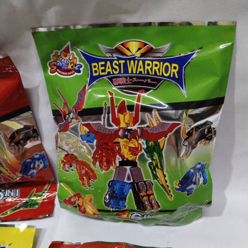 robot rakit beast warrior