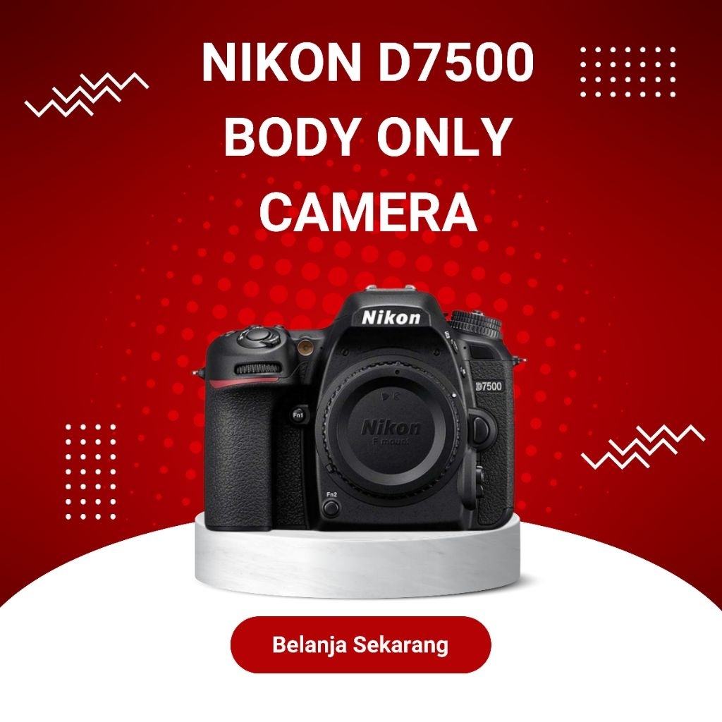 Nikon D7500 Body Only Camera