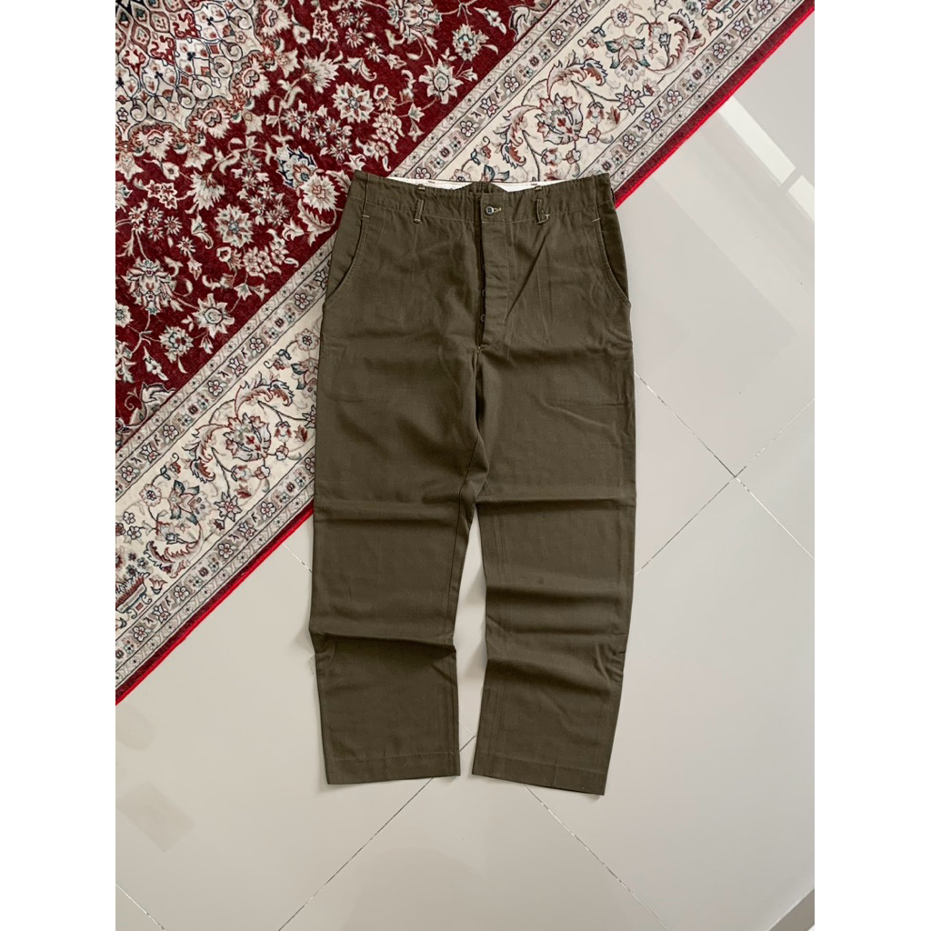 Vintage Us Army M47 Wool Field Trousers