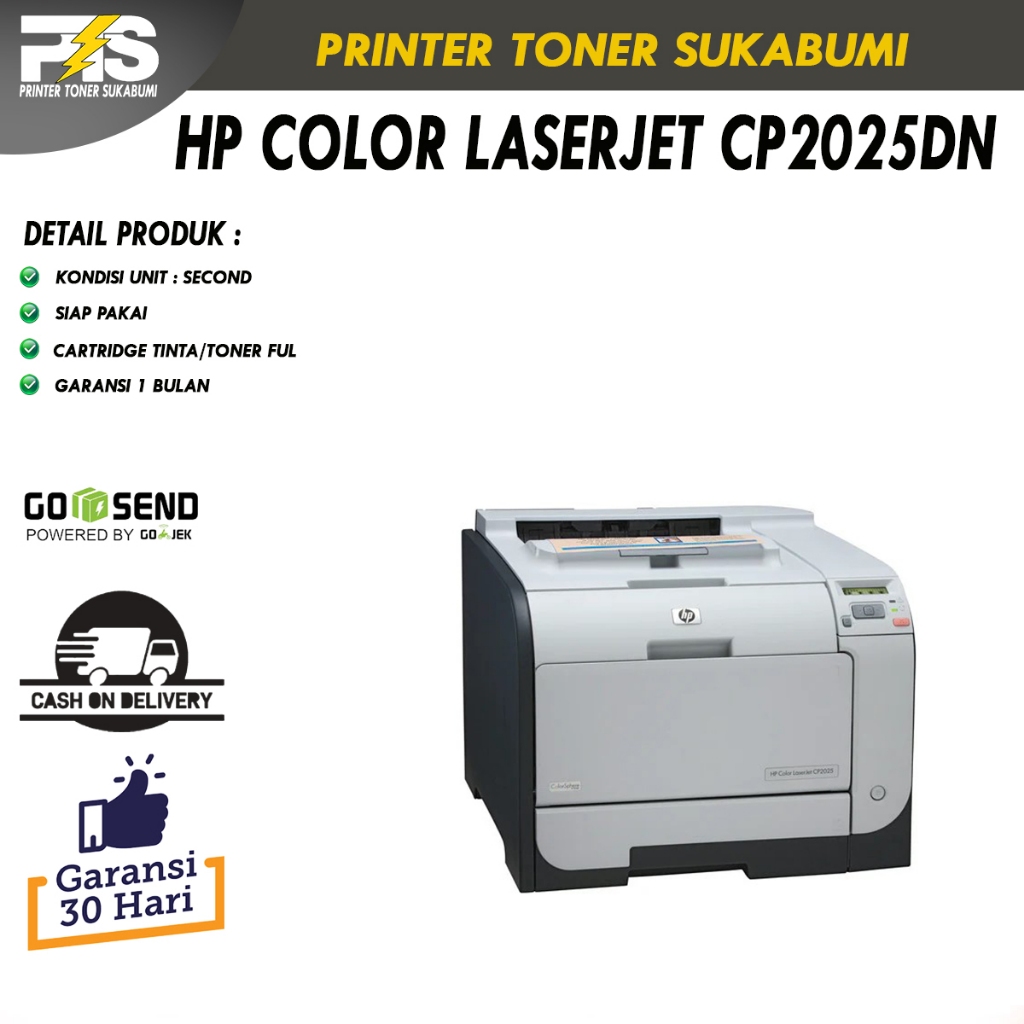 Printer Hp Laserjet Cp2025DN Color Toner / Toner Hp Cp2025