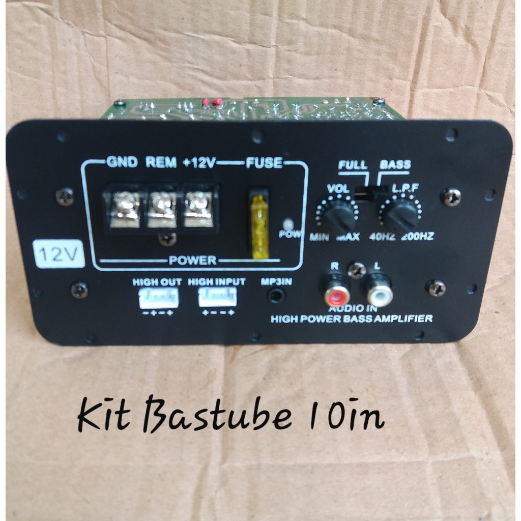KIT MESIN BASSTUBE/POWER KIT BASSTUBE 10INCH