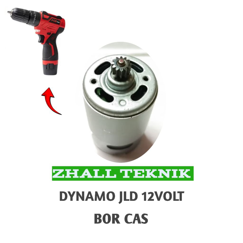 Dynamo Untuk jLD 12v Mesin Bor Cas 12v Cordles Gigi 12