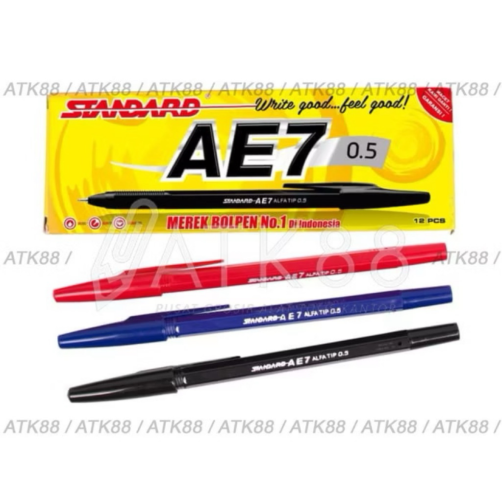 

Ballpoint / Pulpen Standard AE7 1 Pack / 1 Pcs