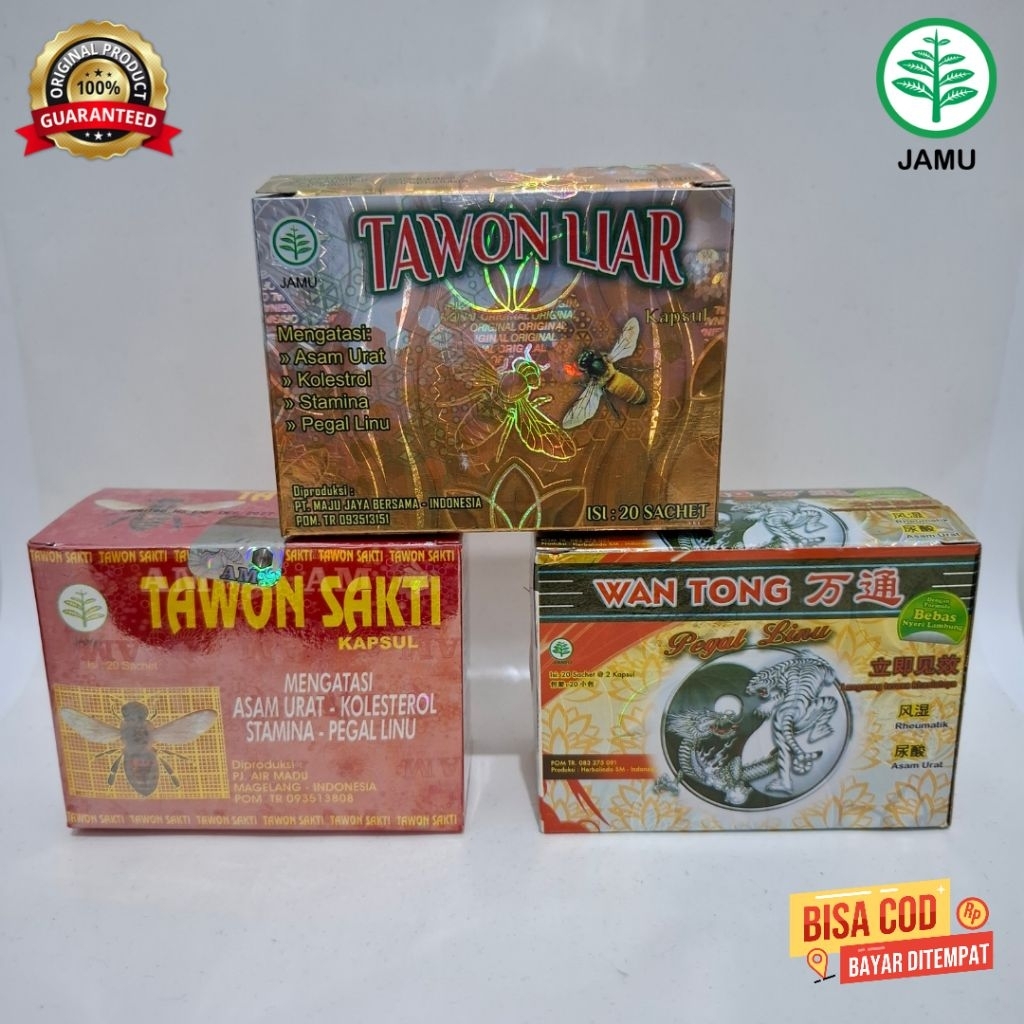 

Jamu Pegalinu Kapsul 20 Sachet