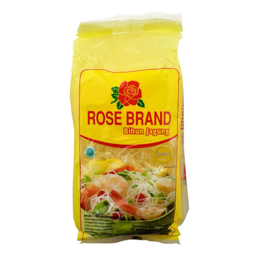 

Bihun Jagung Lempeng Rose Brand 320 gr