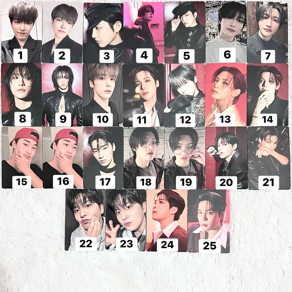 PHOTOCARD ATEEZ IN YOUR FANTASY POCAALBUM OFFICIAL