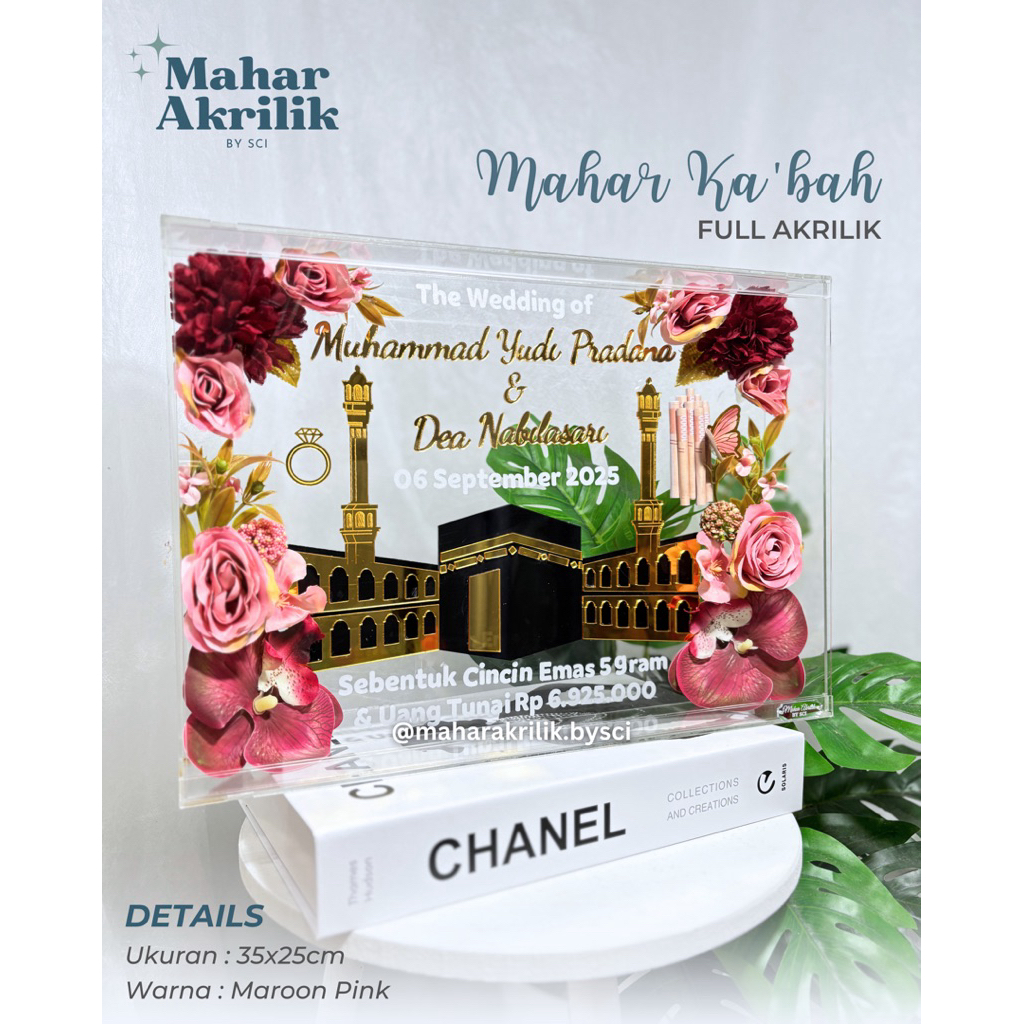 MAHAR KA'BAH FULL AKRILIK TERMURAH