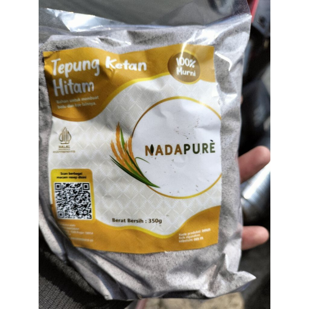 

Tepung ketan hitam NADAPURE 350 gram