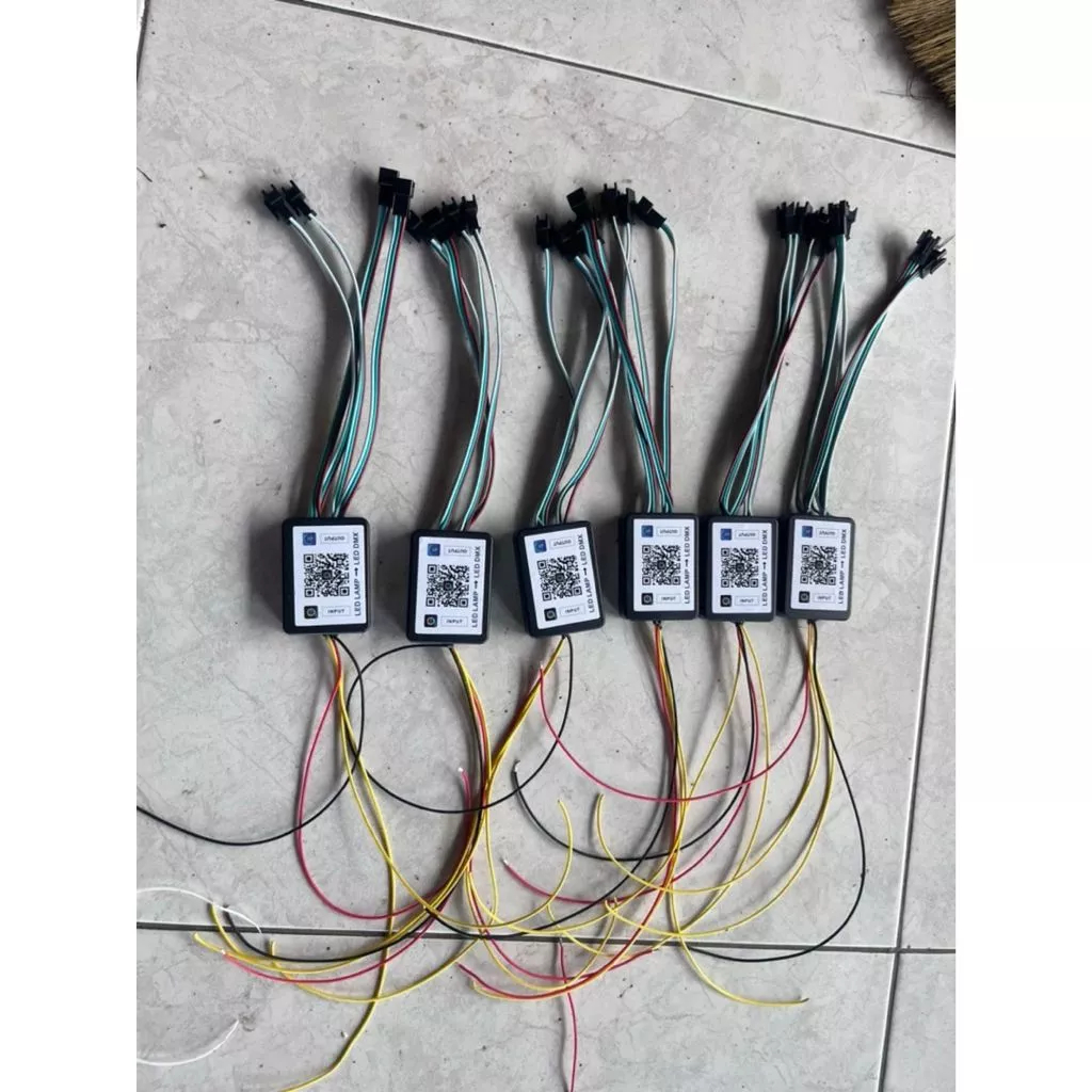MODUL DMX BELANG MODUL ALIS MODE BELANG MODUL DMX V4 12V OUT 5V BELANG MANUAL DAN OTOMATIS