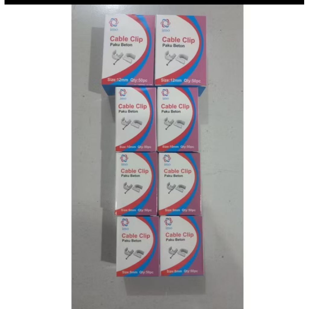 IMO - Klem kabel beton 10mm / clip kabel 10mm