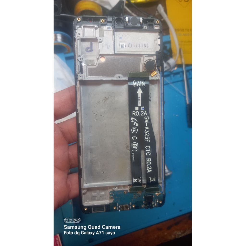 lcd samsung M32 m22  ori copotan
