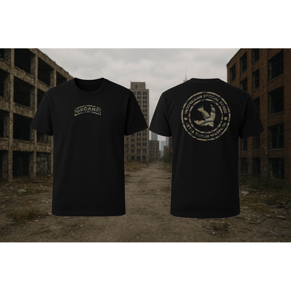 KAOS TACTICAL GEGANA BRIMOB TIGGER STRIPS– OUTFIT PRIA KEREN & TANGGUH