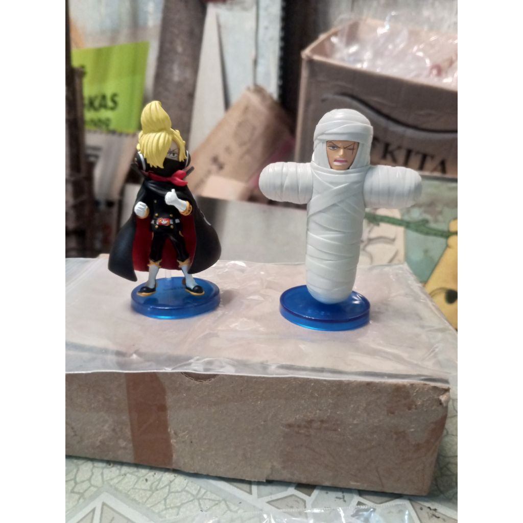 One Piece WCF set Zoro Mummy Perban Sanji Germa66 Raid Suit RARE