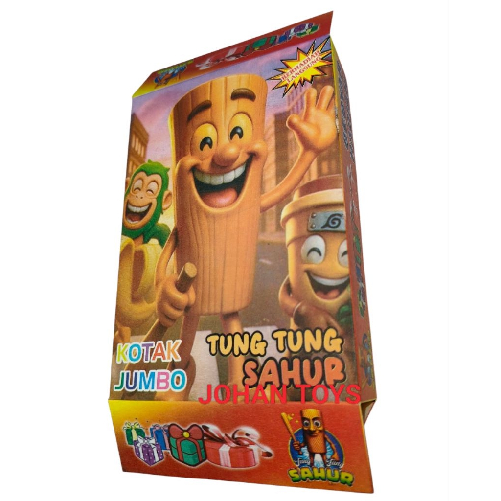 

100 PCS KOTAK KADO JUMBO TUNG TUNG SAHUR