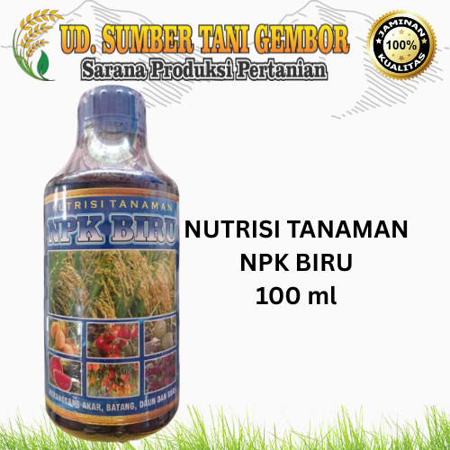 NPK BIRU - NUTRISI TANAMAN - MERANGSANG AKAR, BATANG, DAUN DAN BUAH