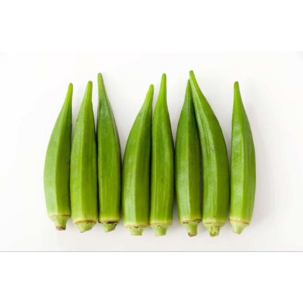 

okra hijau segar 500 gram