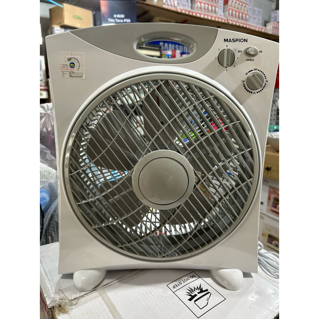 MASPION - Kipas Angin Petak - Box Fan Maspion EX2109 - Kipas Angin Meja - Kipas Meja - Kipas Duduk -