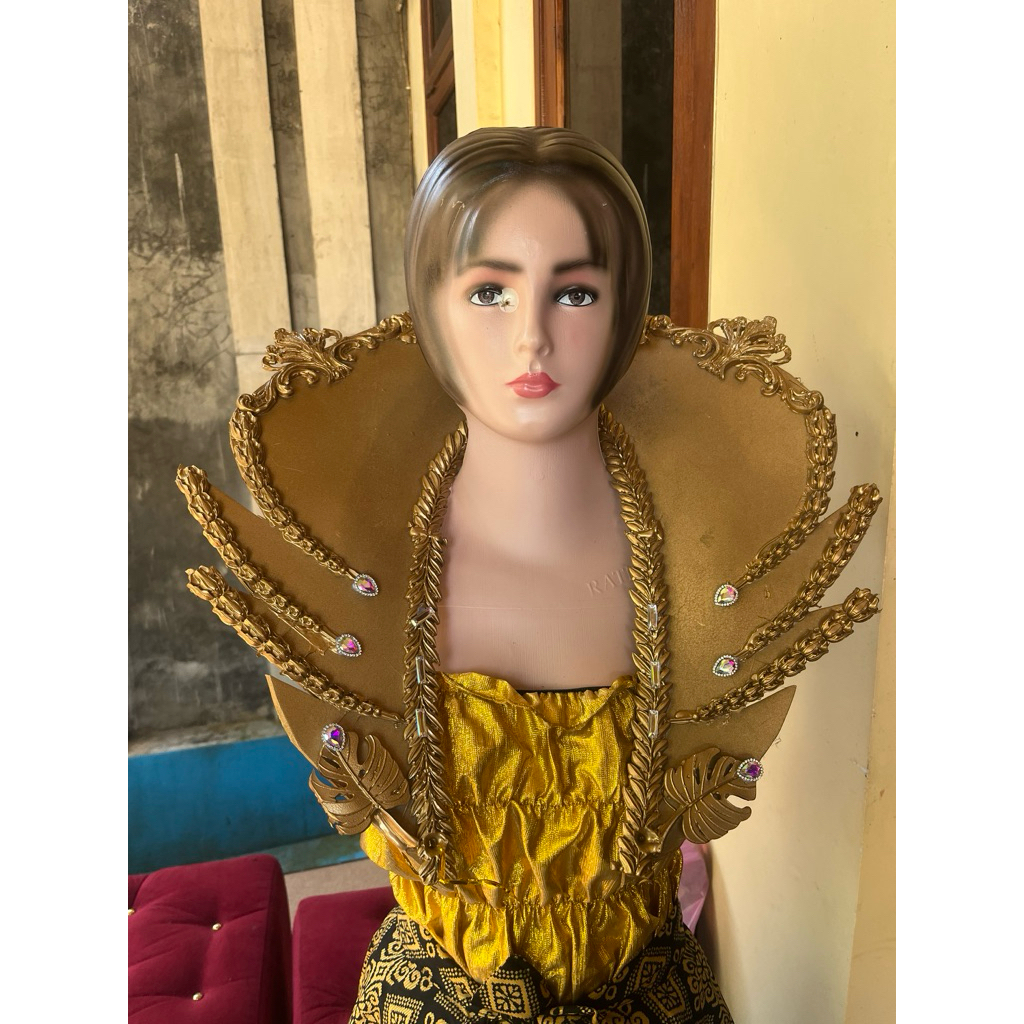 mahkota sayap kipas coker maskot karnaval