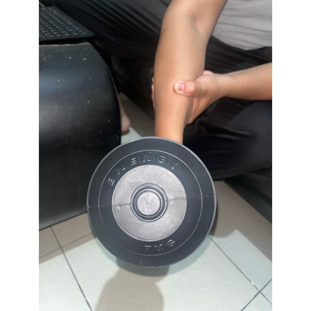 Barbel Kosongan 7 kg/ Dumbel Kosongan 7 kg