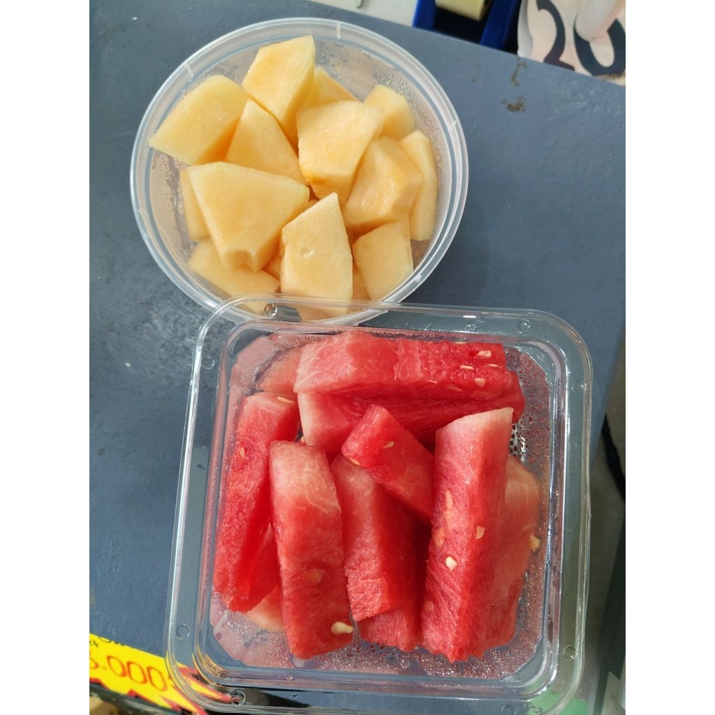 

Buah Potong Melon & Semangka 250gr
