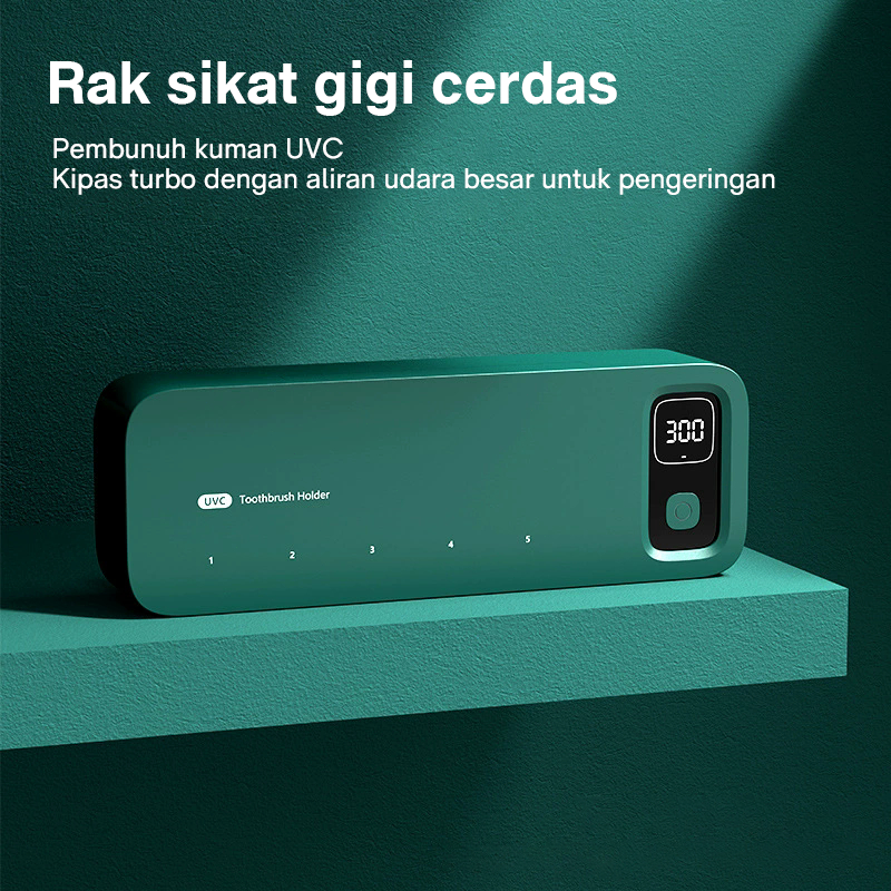 Toothbrush UV Sterilizer/Toothbrush Holder Smart/Toothbrush Sterilizer Automatic/Dispenser Sikat