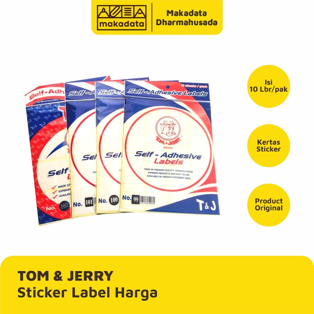 

STICKER | STIKER LABEL HARGA TOM & JERRY