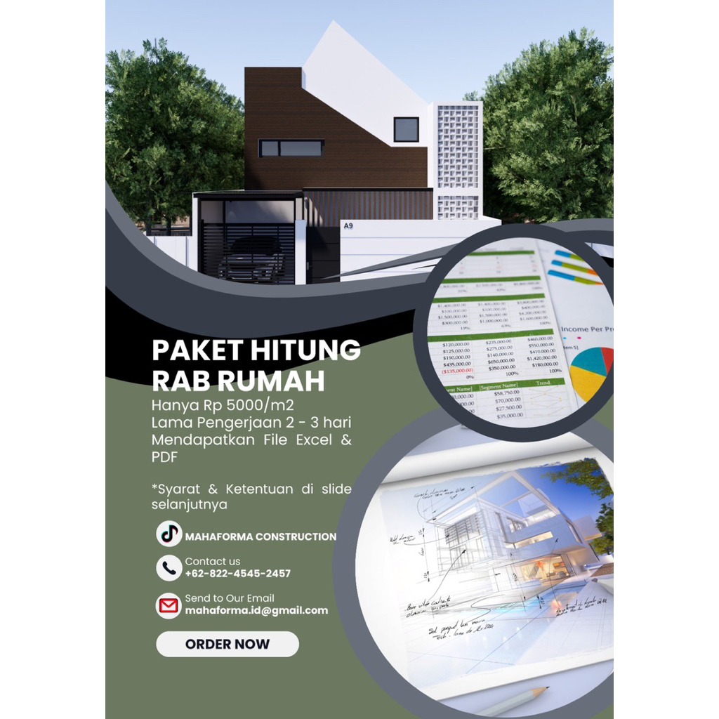 

Hitung RAB RUMAH / BANGUNAN