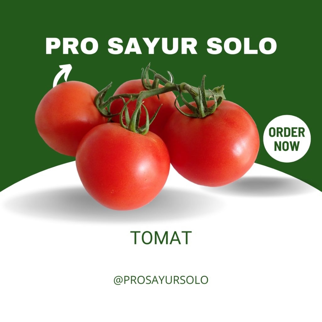 

Tomat Sayur segar bersih 200gr & 500gr