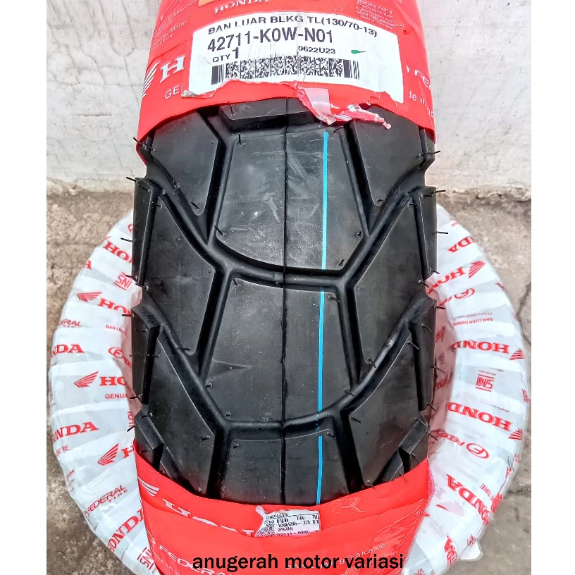 BAN TUBLES ASLI HONDA ( ADV ) AHM FEDERAL KOW-NO1 ( 110/80-14 ),( 130/70-13 ) DUAL PURPOSE . DIJAMIN