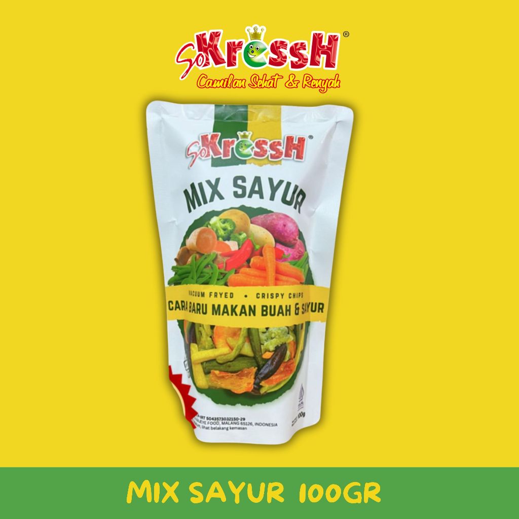 

KERIPIK SAYUR MIX SOKRESSH FOIL 100gr