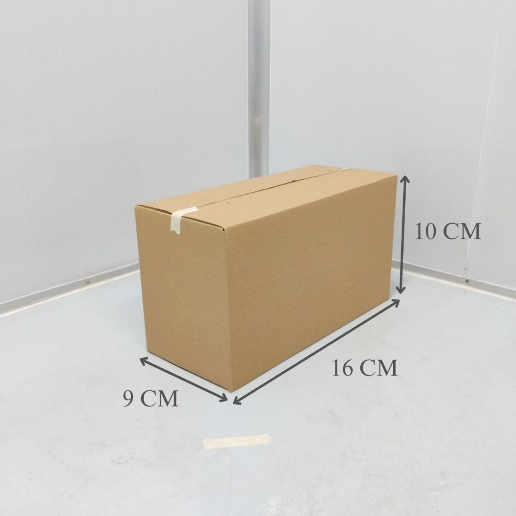 

Corrugated Carton Box - Kardus Box Polos 16 x 9 x 10 cm