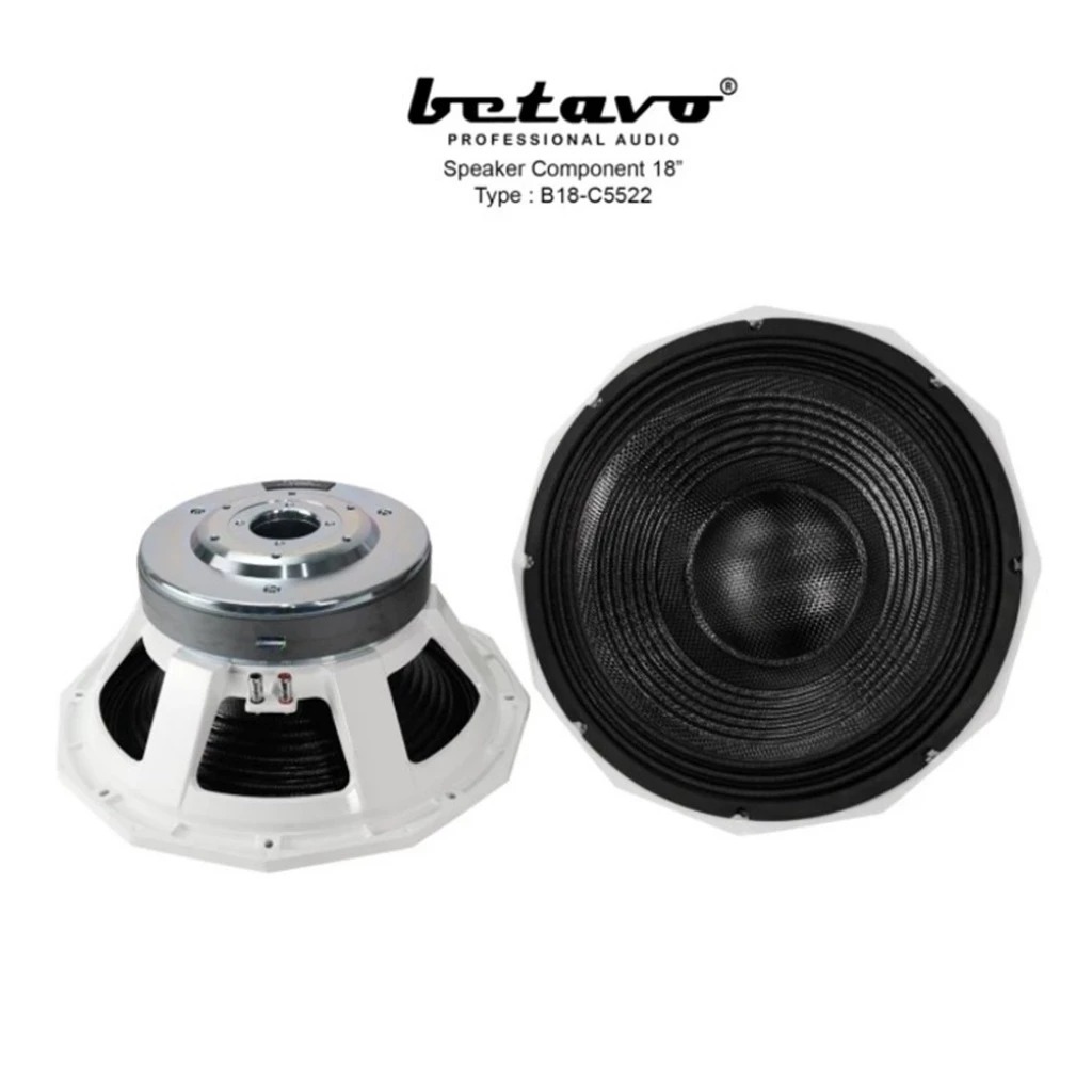 Speaker Component Betavo B18 - C5522 Carbon Double Magnet