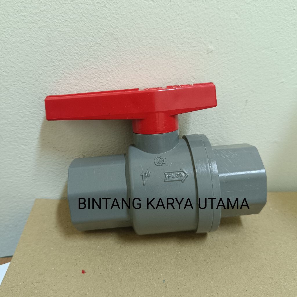 ball Valve Pvc 1" inch Socket