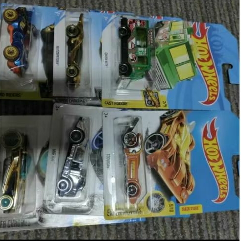 hot wheels paket 6 treasure hunt pharodox gold emas tooligan quick bite mig rig dll
