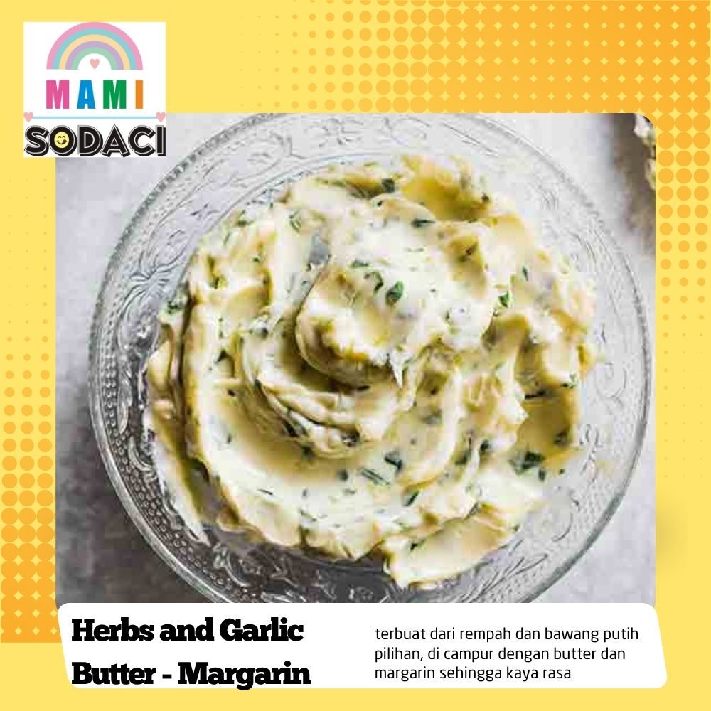 

herbs and garlic butter - margarin