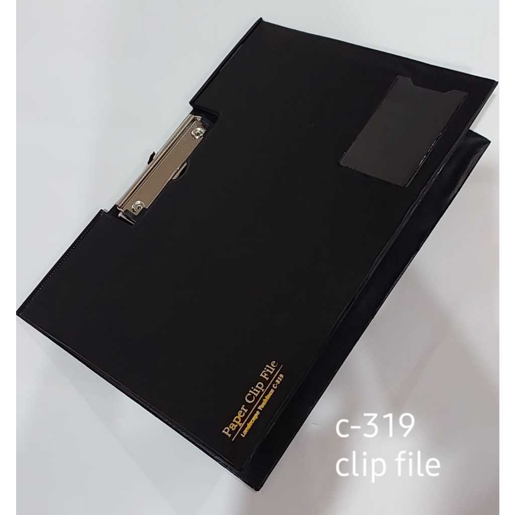

paper clip file horizontal merek yusinka kode c 319 satuan warna hitam papan dada tutup bahan sintetis posisi landscape tidur